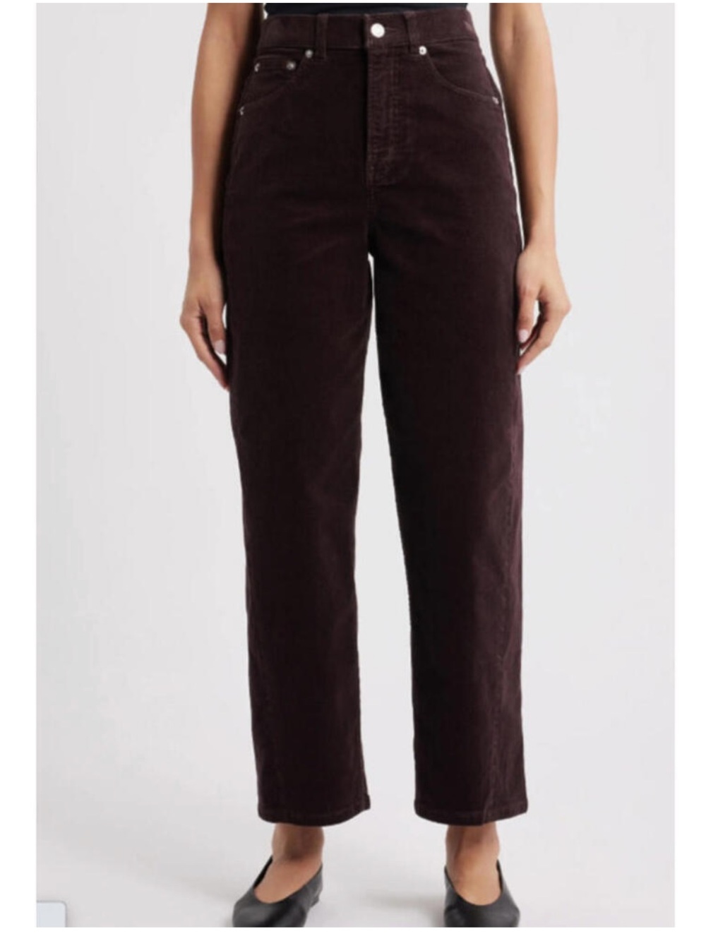 spanx corduroy barrel pants